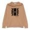 'Flocked-Logo' Kapuzenpullover für Damen