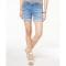 'TH Flex Cuffed Denim Shorts' pour Femmes