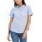 'Striped Cotton Camp Shirt' pour Femmes