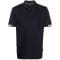 Men's 'Stripe-Collar' Polo Shirt