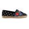 'Color Block Flat' Espadrilles für Damen