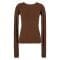 'Fine-Knit' Kurzarm Pullover für Damen