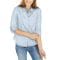 Women's 'Cotton Roll-Tab Button-Up Shirt'