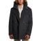 Men's 'Removable Nylon Hooded Inset' Peacoat
