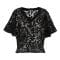Women's 'Macramé' Short sleeve Blouse