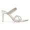 'Camina Crystal Strap Slide' Sandalen mit Absatz für Damen