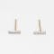 Women's 'Precious Barrette' Earrings