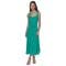 Robe Midi 'Scoop-Neck Belted Sleeveless' pour Femmes