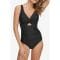 Maillot de bain 'Deep V-Neck Keyhole Twist One-Piece' pour Femmes