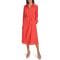 Robe chemise 'Plaid Long Sleeve Chiffon' pour Femmes