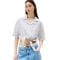 'Cotton-Linen Short-Sleeve Shirt' für Damen