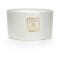 Bougie 3 mèches 'Pearl' - 400 g