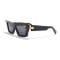 Women's '55mm Rectangular Sunglasses'
