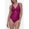 Maillot de bain 'Deep V-Neck Keyhole Twist One-Piece' pour Femmes