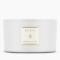 Bougie 3 mèches 'Pearl' - 400 g