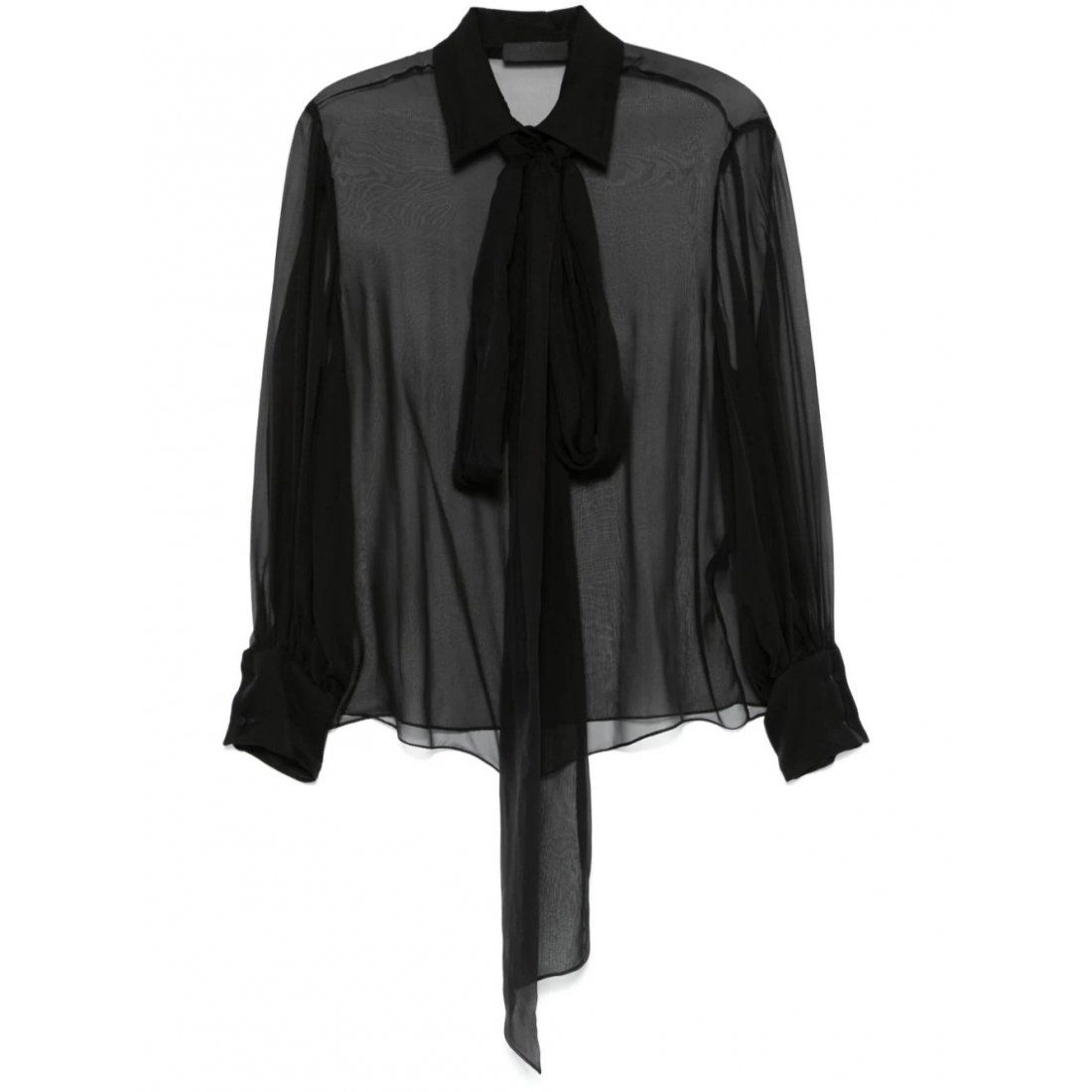 Valentino - Chemise 'Scarf-Detail' pour Femmes