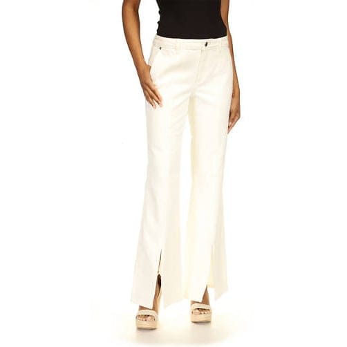 Michael michael kors - 'Slit Front Flare Denim Jeans' pour Femmes