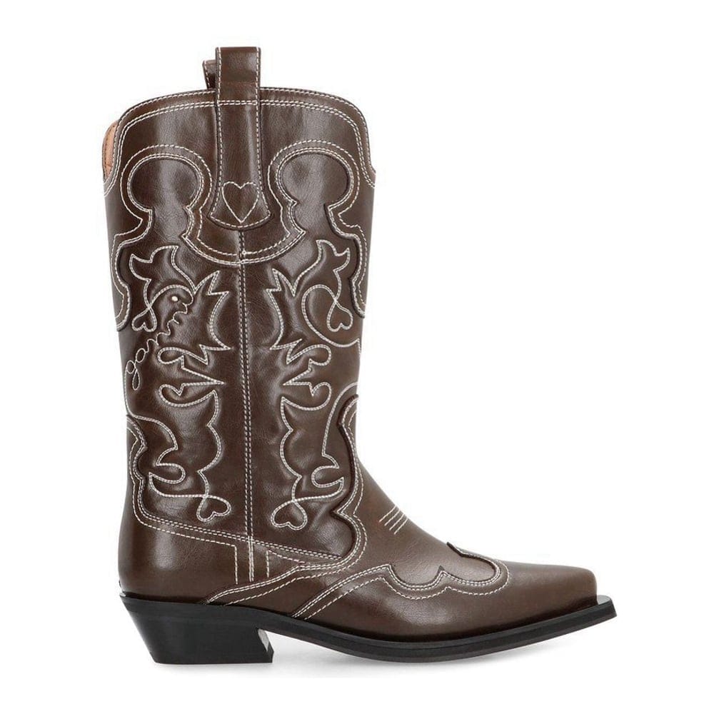Ganni - Bottines 'Embroidered' pour Femmes