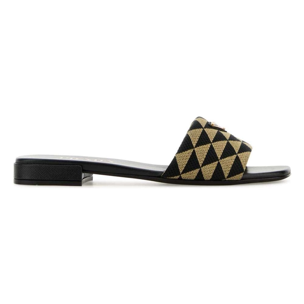 Prada - Chaussons 'Embroidered' pour Femmes