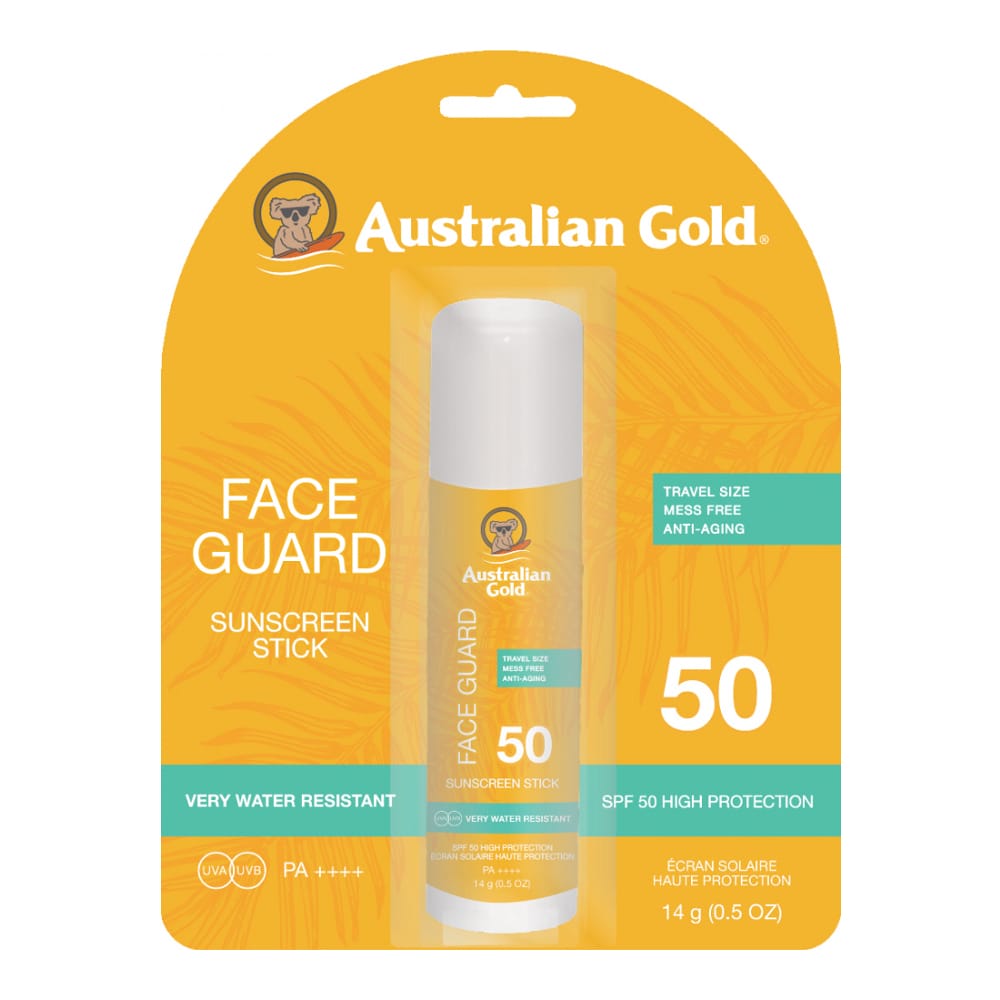 Australian Gold - Stick solaire 'Face Guard SPF50' - 14 g