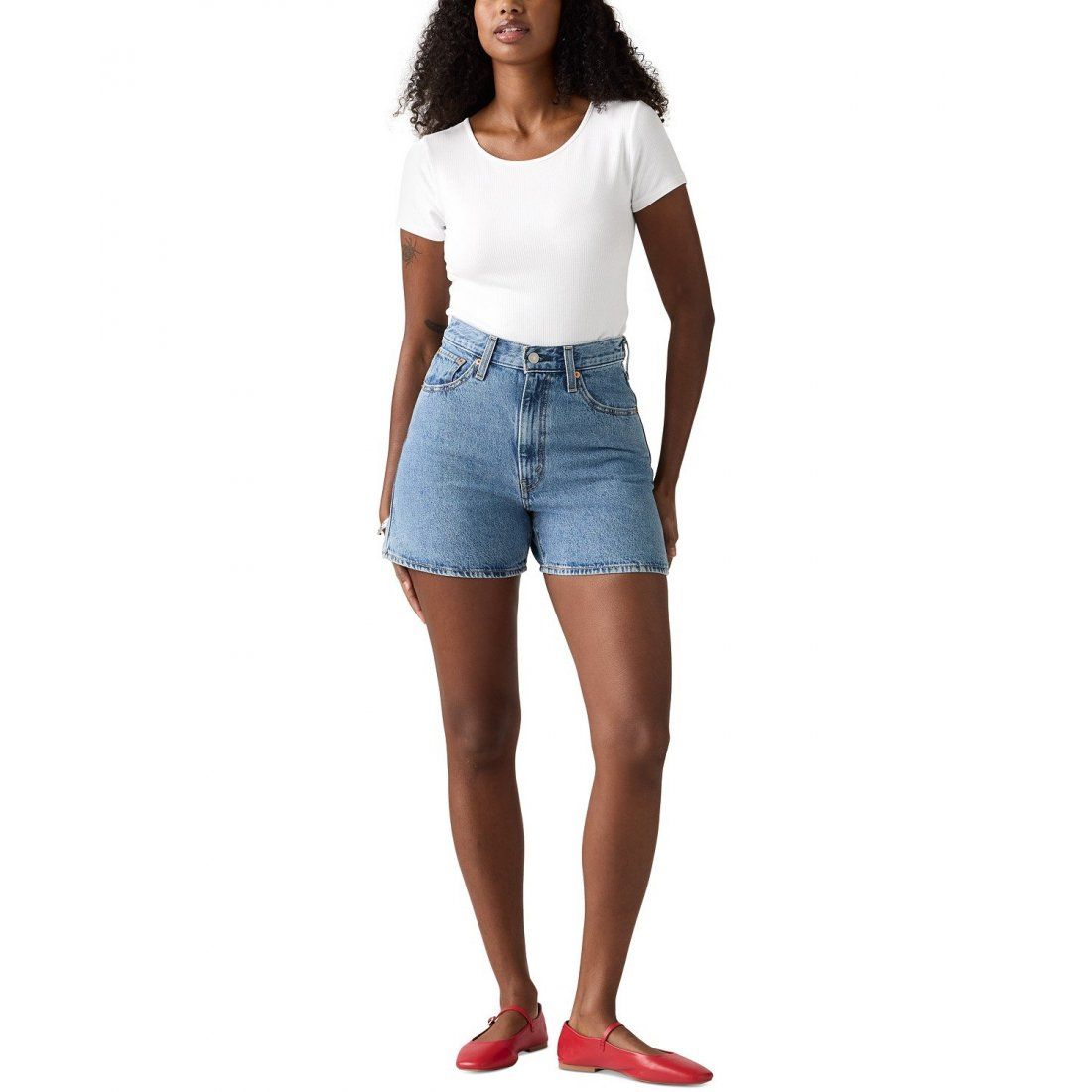 Levi's - Short en jean 'Cinch-Waist' pour Femmes