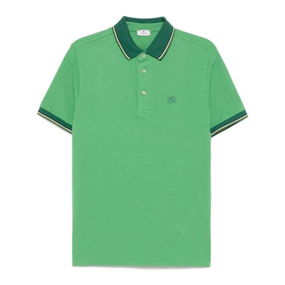 Etro - Polo 'Pegaso-Embroidered' pour Hommes