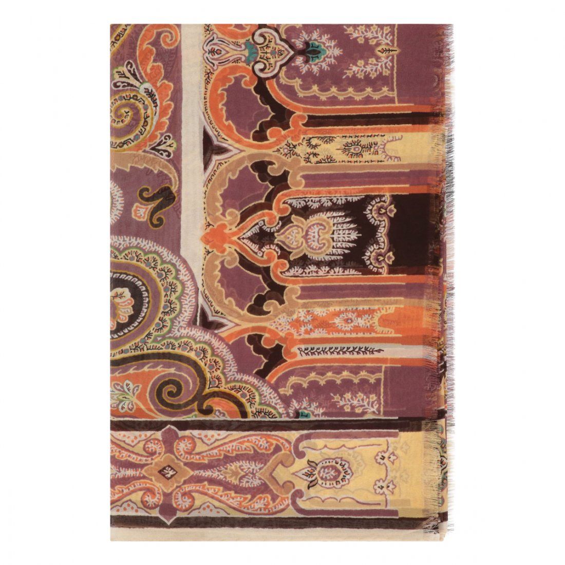Etro - Foulard en soie 'Printed' pour Femmes