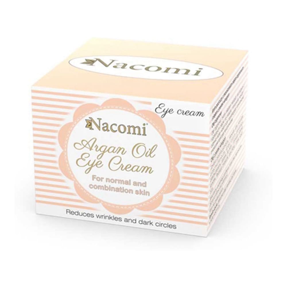 Nacomi - Crème contour des yeux 'Argan Oil With Grape Seed Oil' - 15 ml