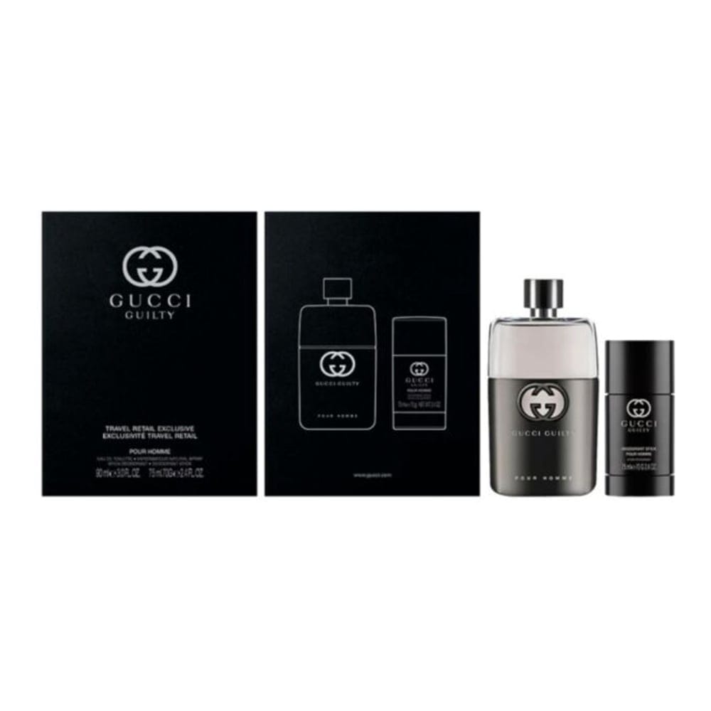 Gucci - Coffret de parfum 'Guilty Pour Homme' - 2 Pièces