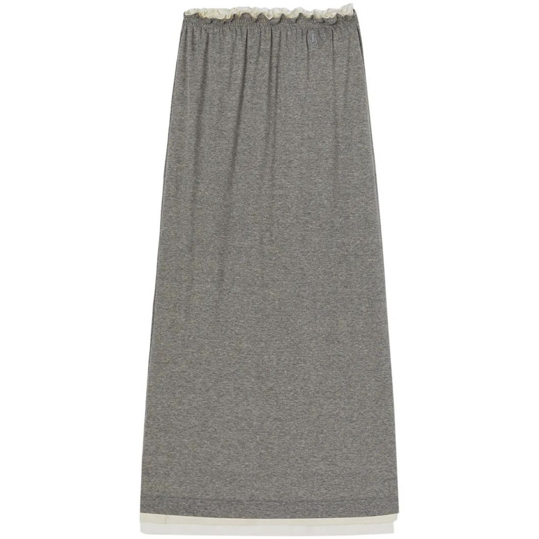 Jil sander - Jupe Midi 'Layered Jersey' pour Femmes