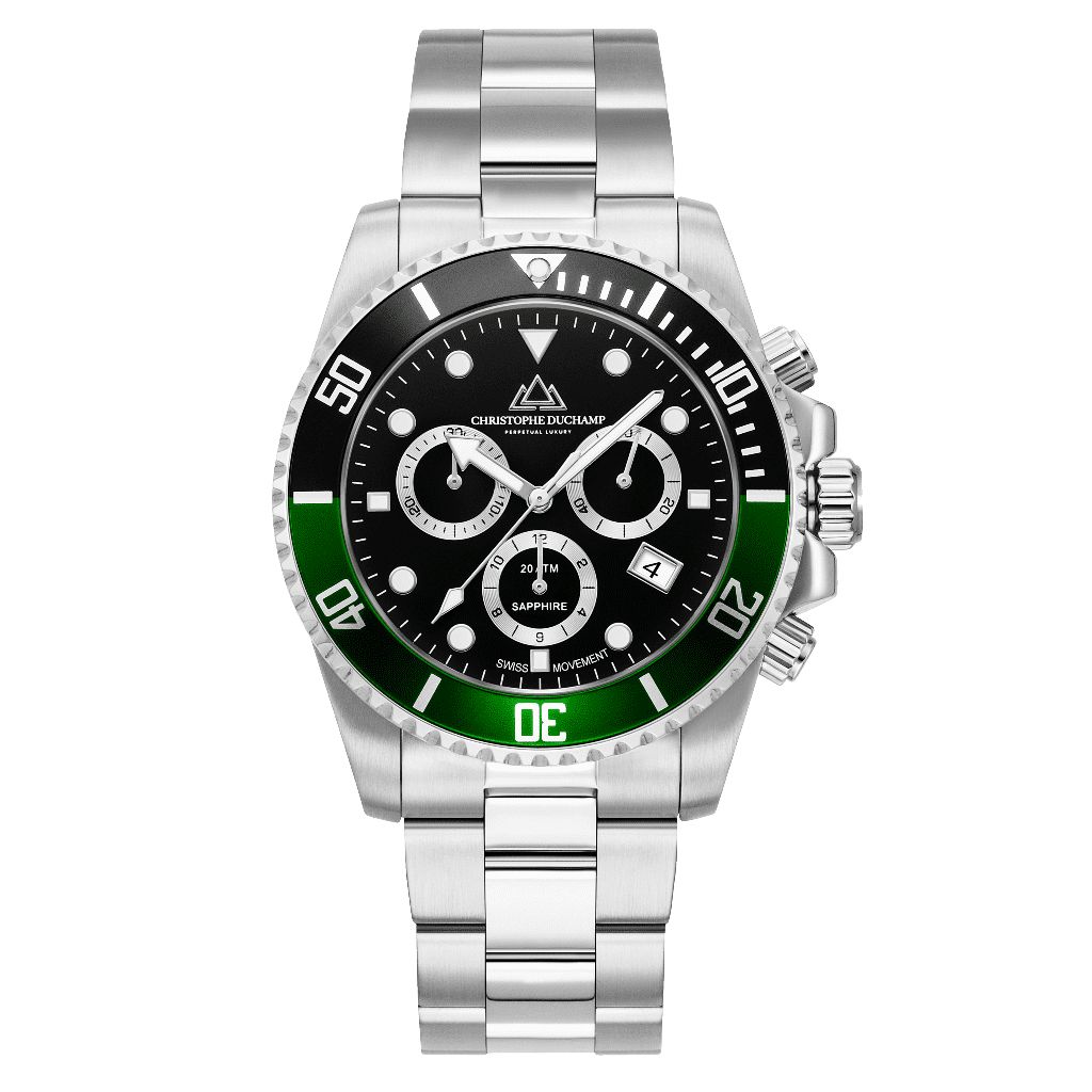 Christophe duchamp - Montre 'Marine Chrono' pour Hommes