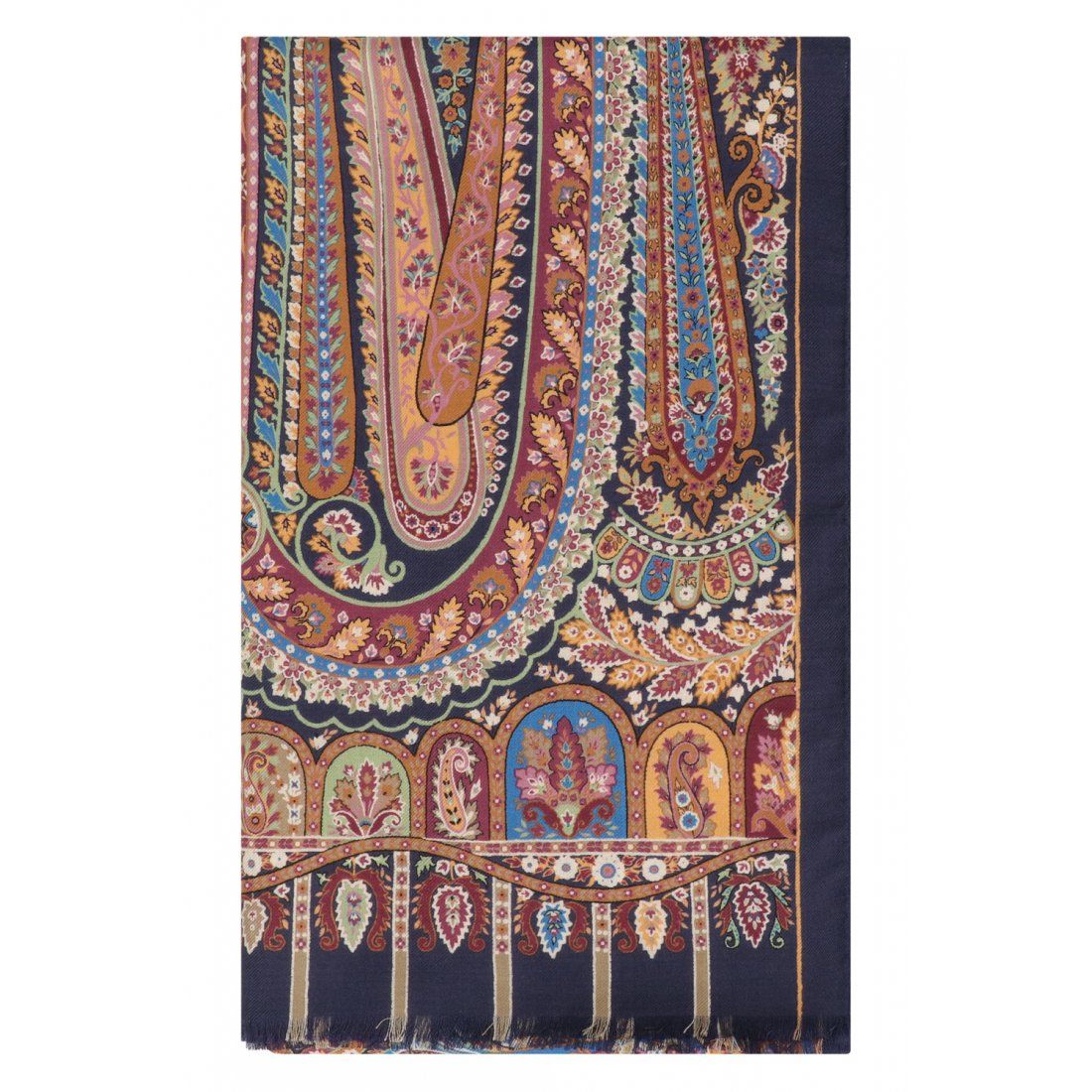 Etro - Foulard en soie 'Printed' pour Femmes