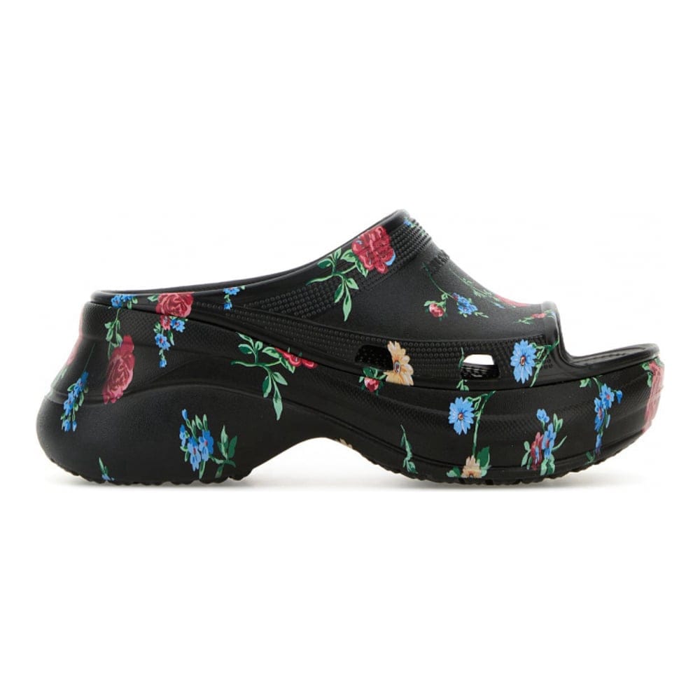 Balenciaga - Chaussons 'Printed X Crocs™ Slide Pool' pour Femmes