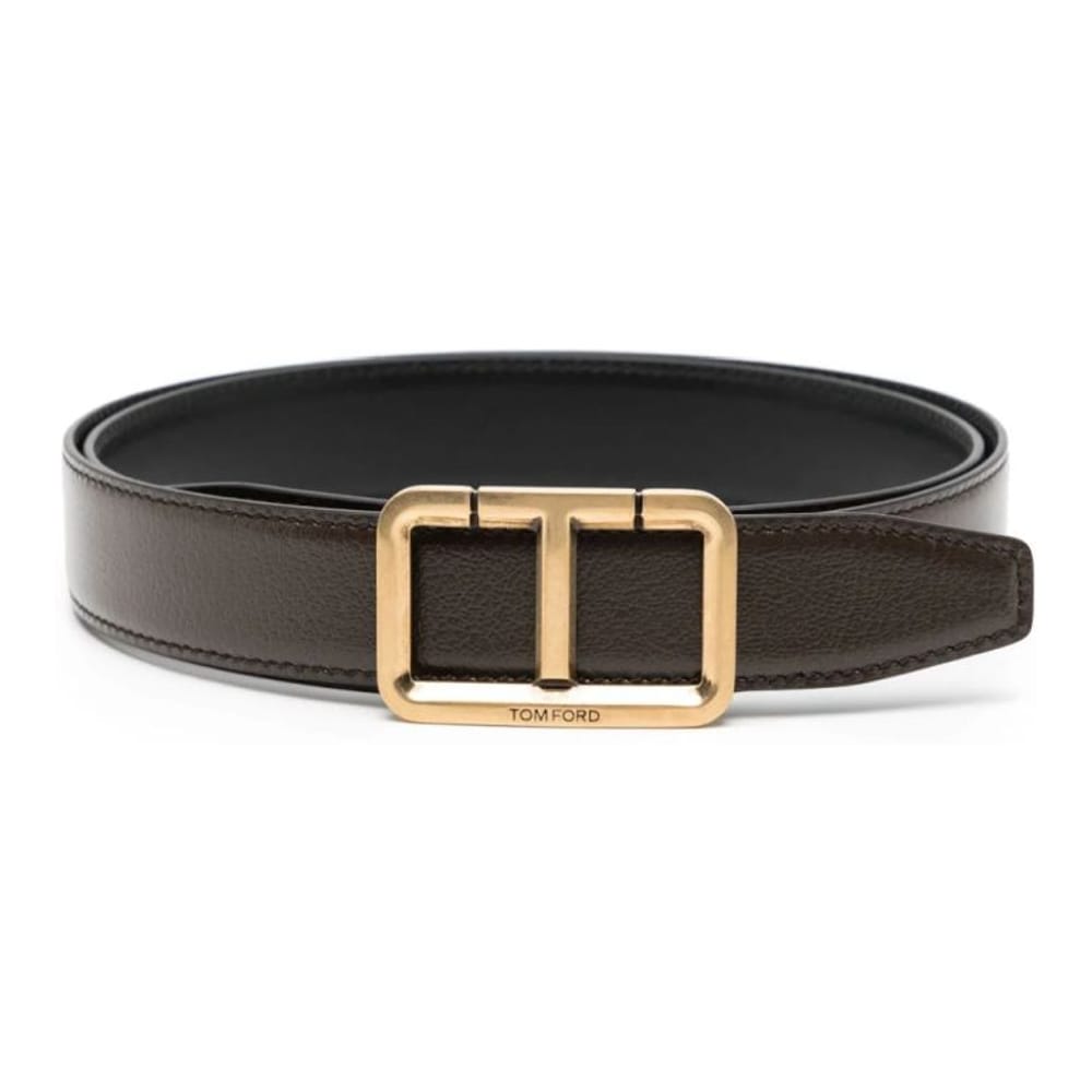 Tom ford - Ceinture 'T-Buckle' pour Hommes
