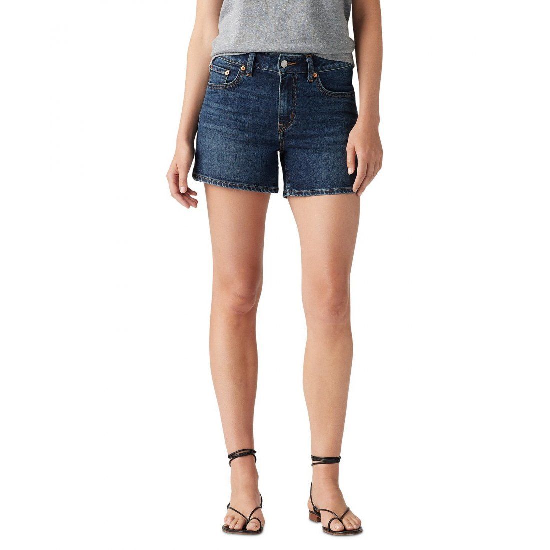 Levi's - Short en jean 'Mid-Rise A-Line' pour Femmes