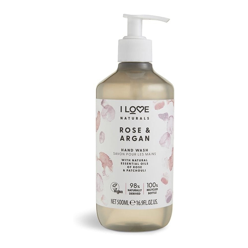 I love - Savon pour les mains 'Rose & Argan' - 500 ml