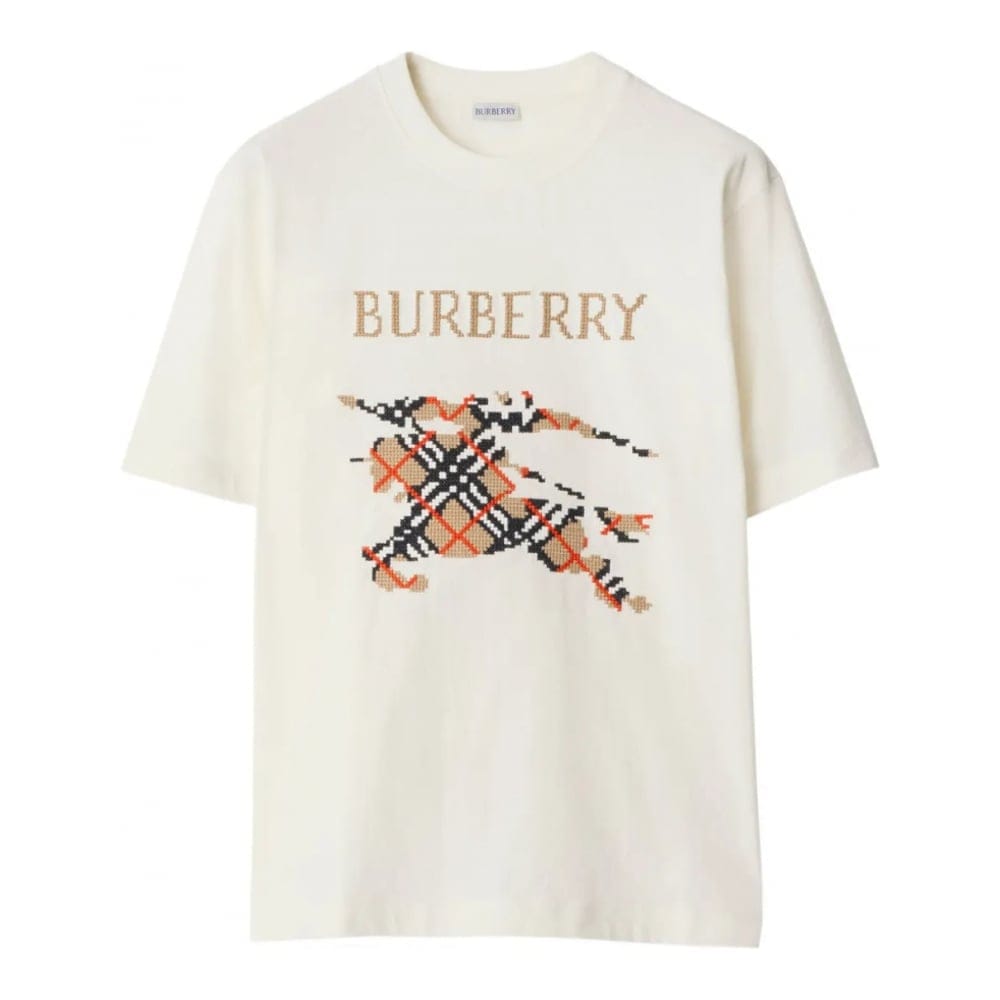 Burberry - T-shirt 'Cross-Stitch EKD' pour Hommes