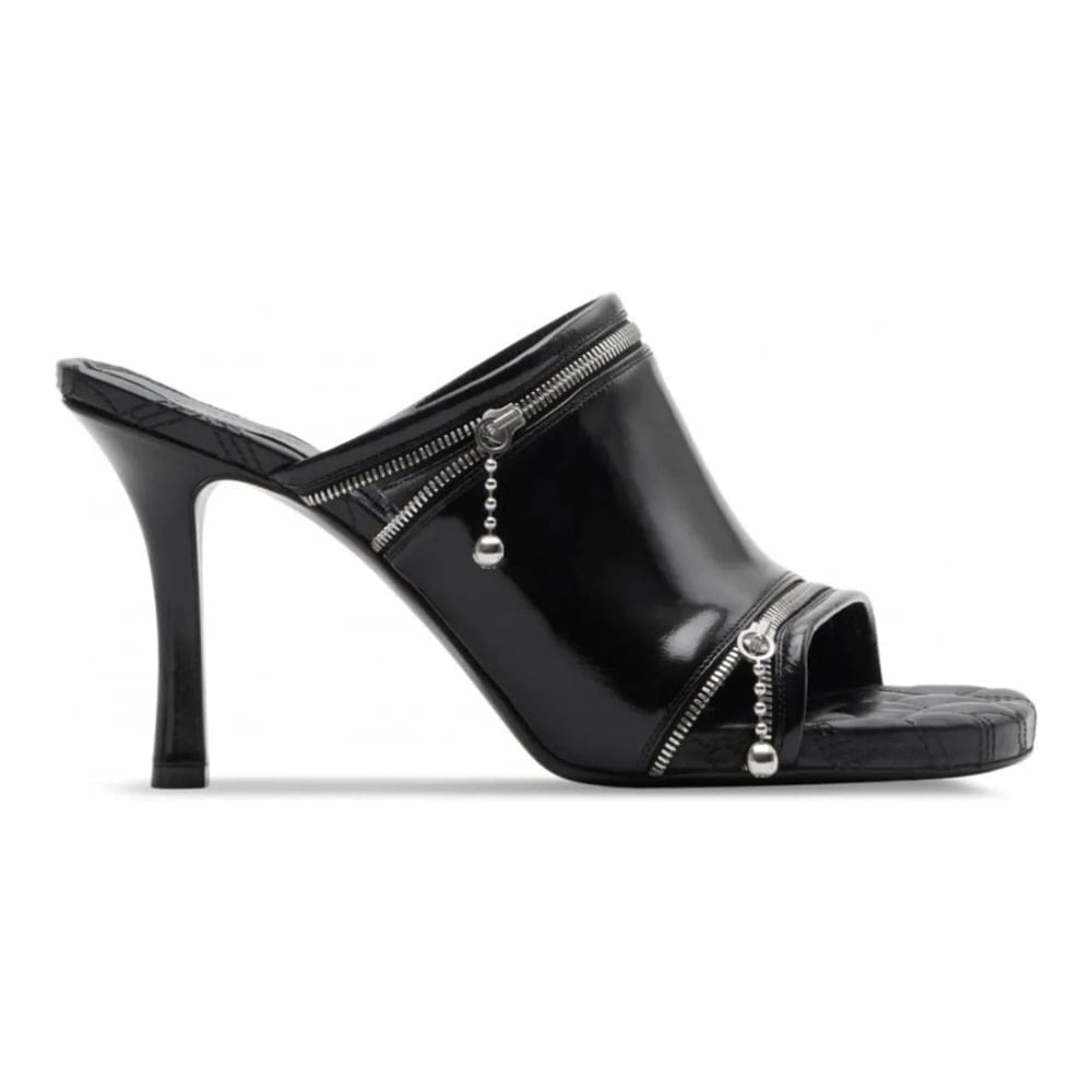 Burberry - Mules à talon 'Peep' pour Femmes