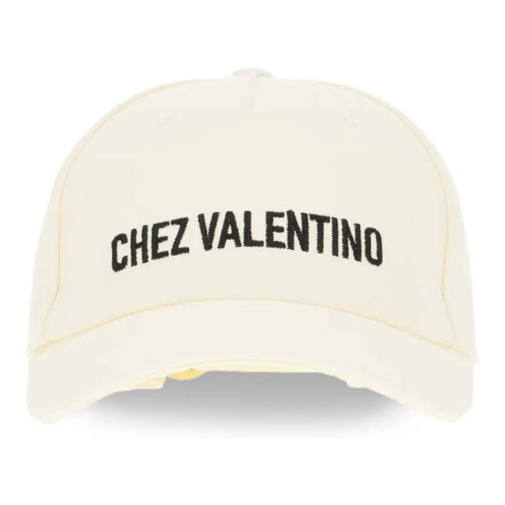 Valentino garavani - Casquette 'Logo-Embroidered' pour Hommes