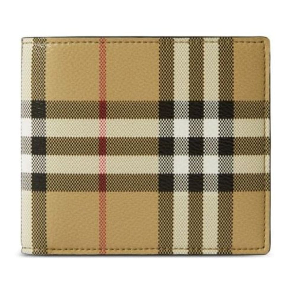 Burberry - Portefeuille 'Vintage Check Bifold' pour Hommes