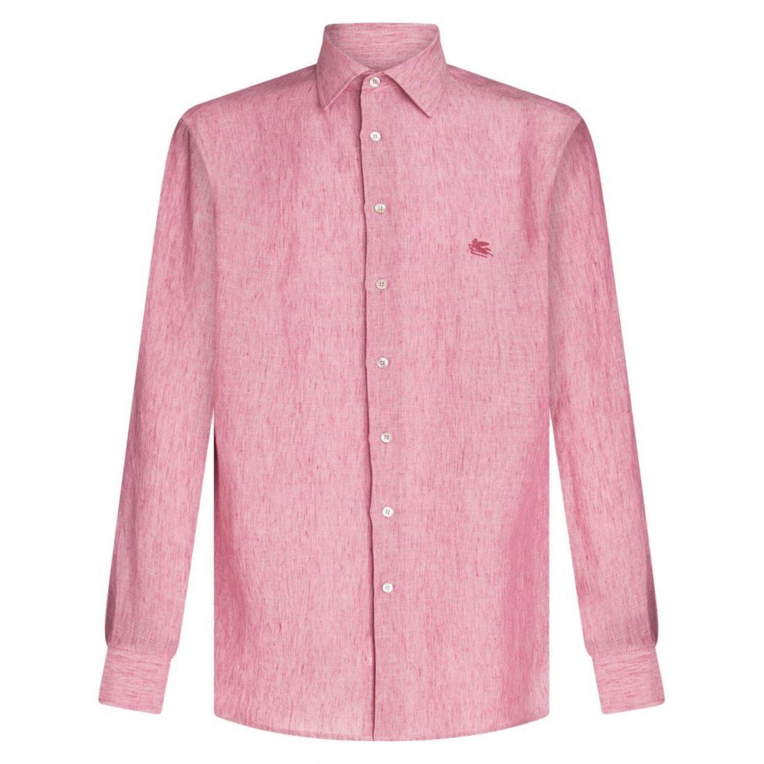 Etro - Chemise en lin 'Pegaso-Embroidered' pour Hommes