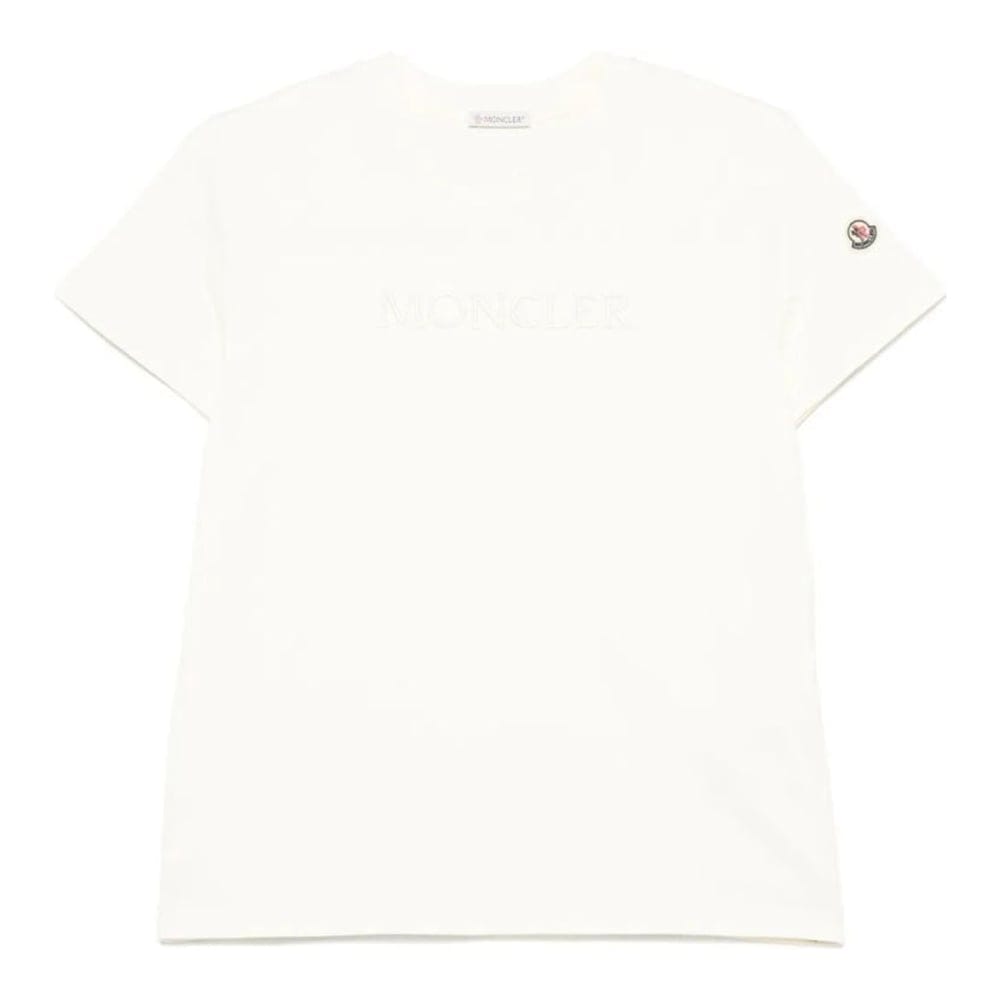 Moncler - "T-shirt 'Logo-Embroidered' pour Femmes"