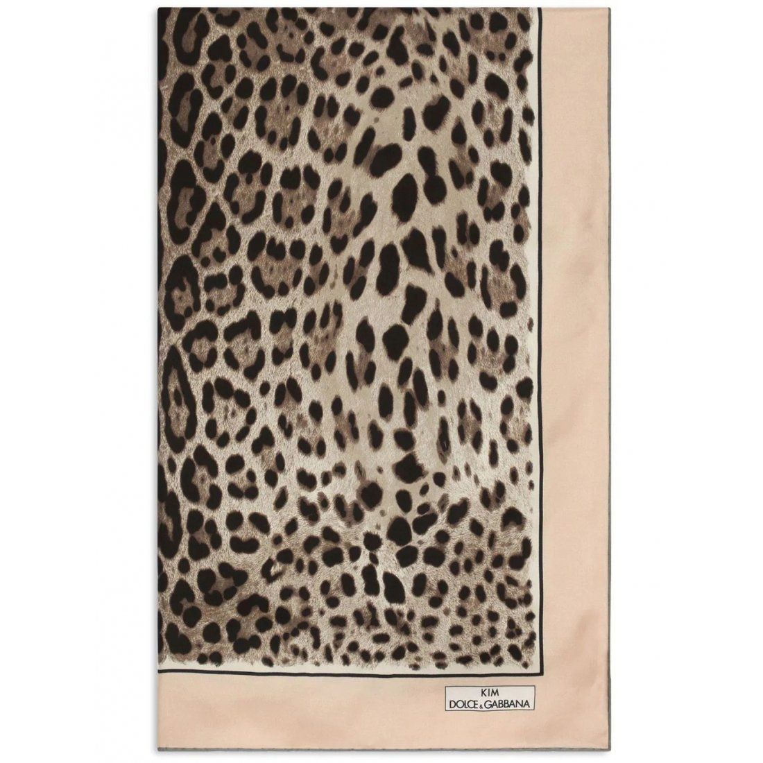 Dolce&gabbana - Foulard en soie 'Kim' pour Femmes