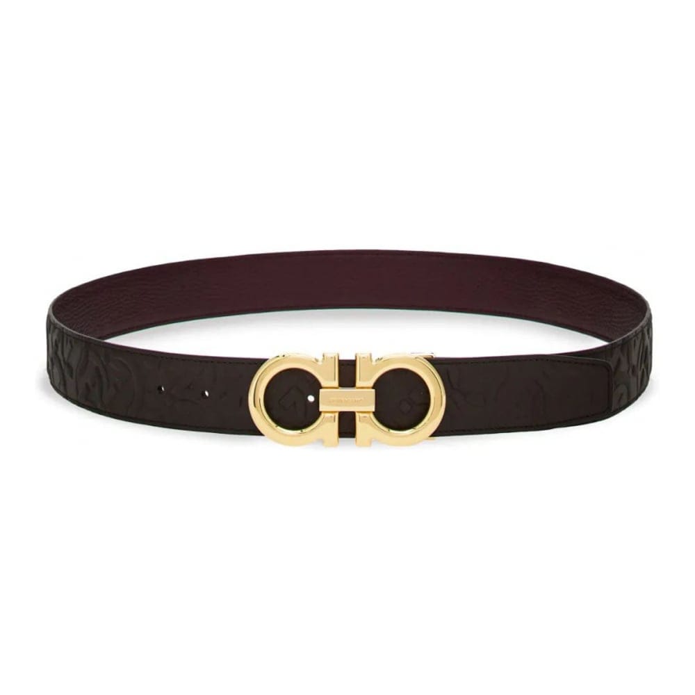 Ferragamo - Ceinture 'Gancini Reversible' pour Hommes