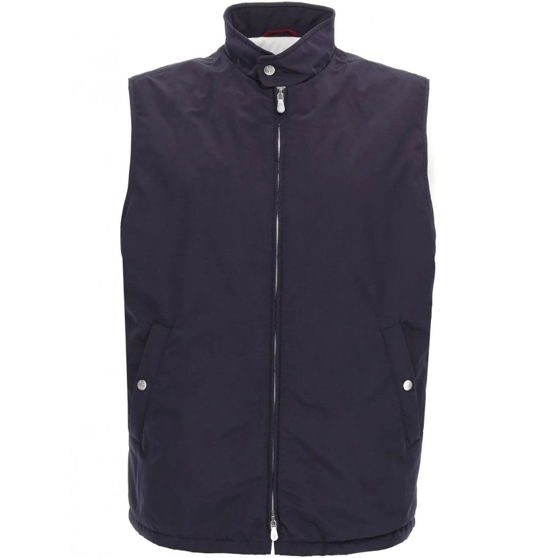 Brunello cucinelli - Gilet 'Zip-Up' pour Hommes
