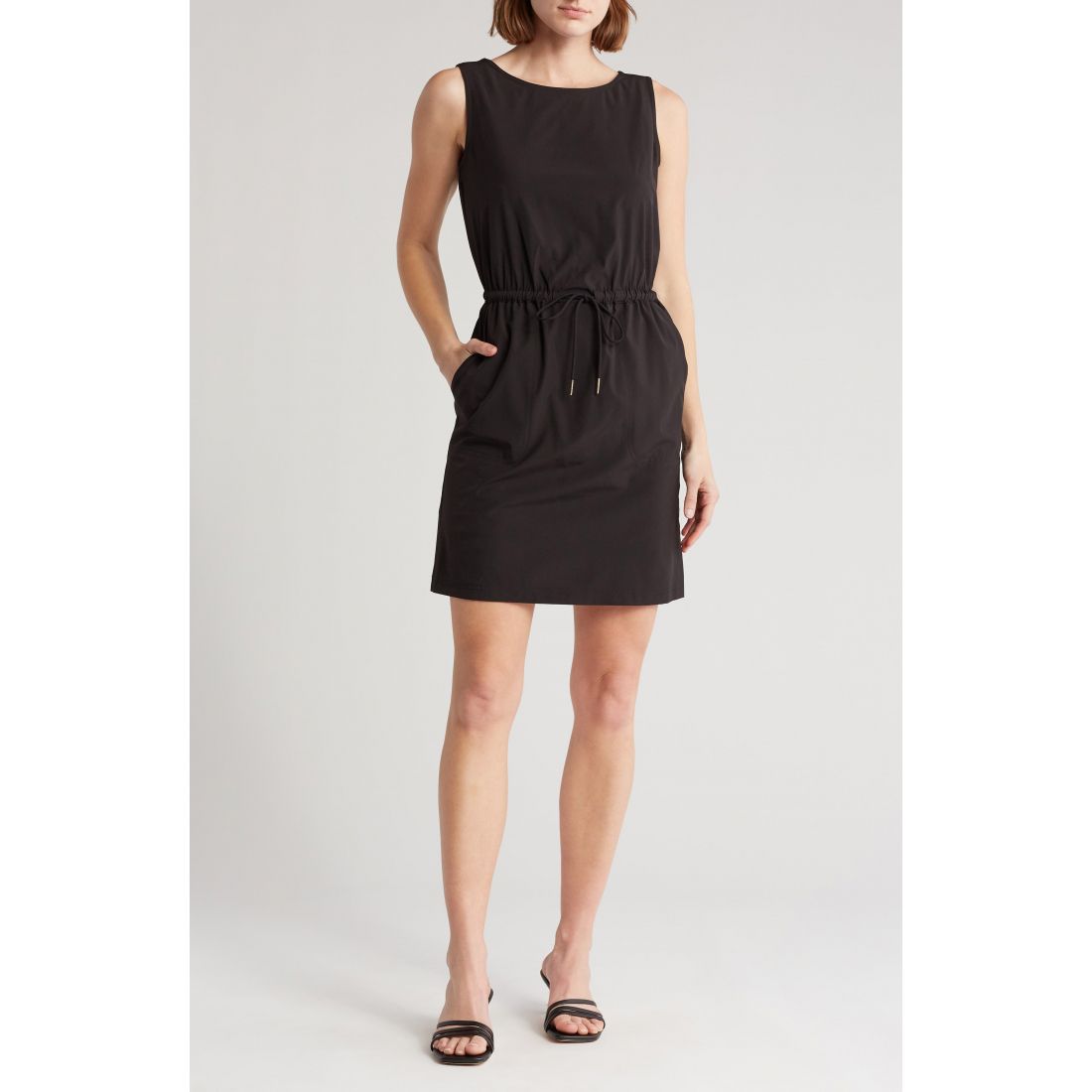 Calvin klein - Robe mini 'Commuter Drawstring' pour Femmes