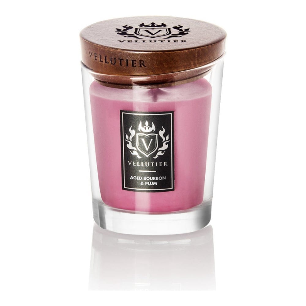 Vellutier - Bougie parfumée 'Aged Bourbon & Plum Exclusive Medium' - 225 g