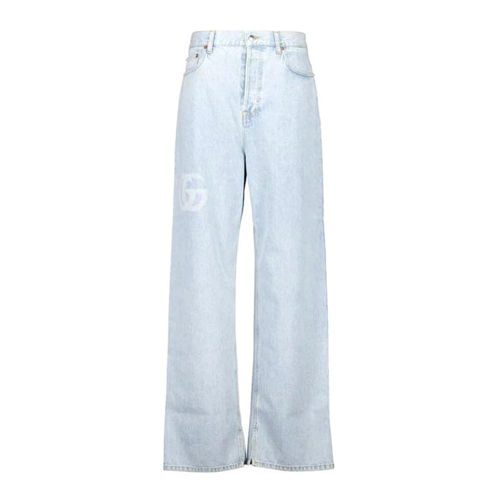 Gucci - Jeans 'Baggy Fit Bleached' pour Hommes