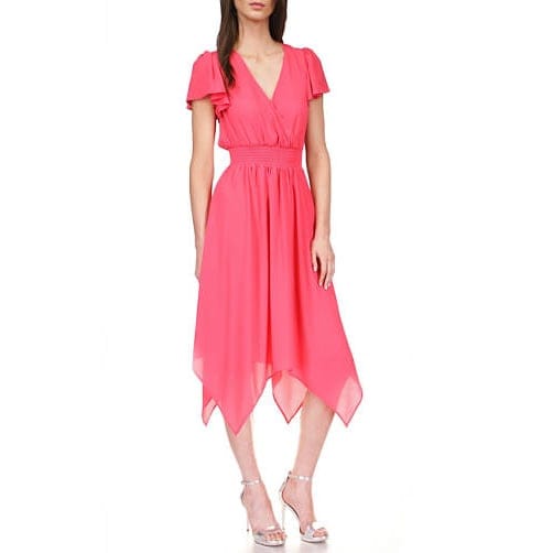 Michael michael kors - 'Solid Handkerchief Hem Dress' pour Femmes