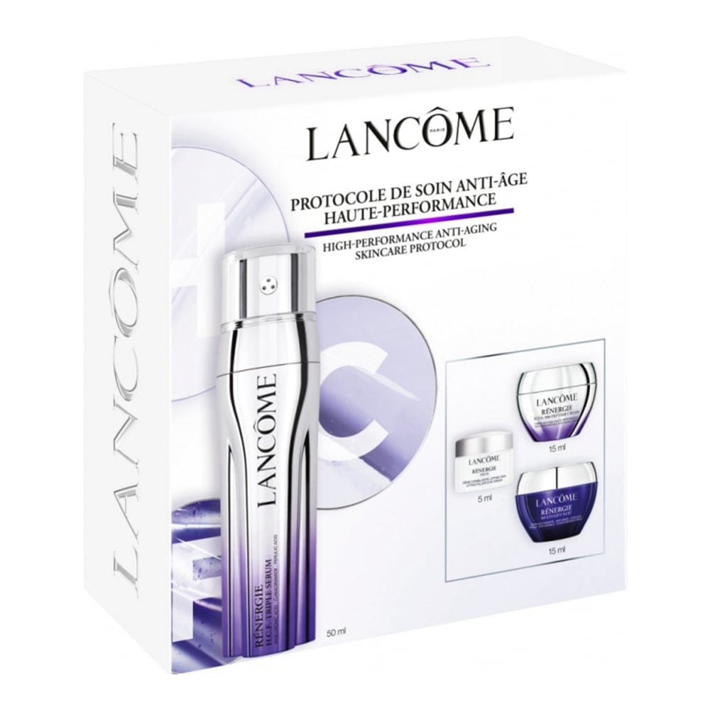 Lancôme - Coffret de soins de la peau 'Protocole de Soin Anti-Âge Haute-Performance' - 4 Pièces